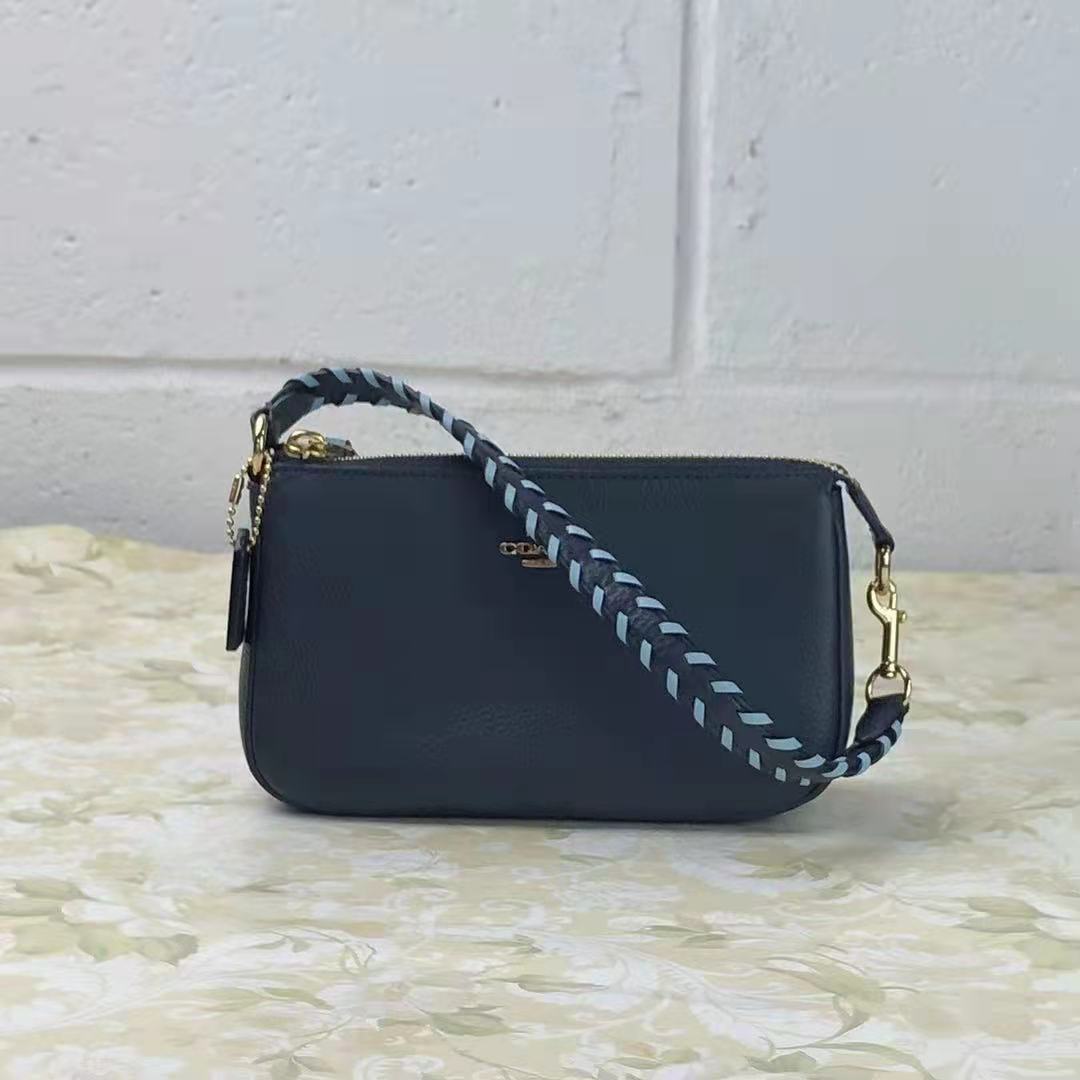 COACH C4233 NOLITA 19 WITH WHIPSTITCH IN MIDNIGHT/WATERFALL MULTI COACH C4233 NOLITA 19 WITH WHIPSTITCH IN MIDNIGHT/WATERFALL MULTI